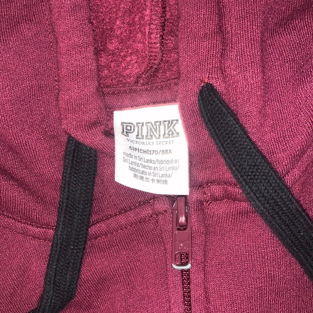 Zip-Up PINK hoodie